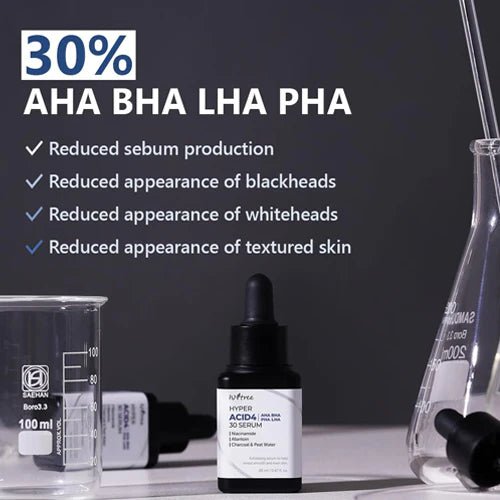 ISNTREE Hyper Acid 4 AHA BHA PHA LHA 30 Serum 20ml - KBOX