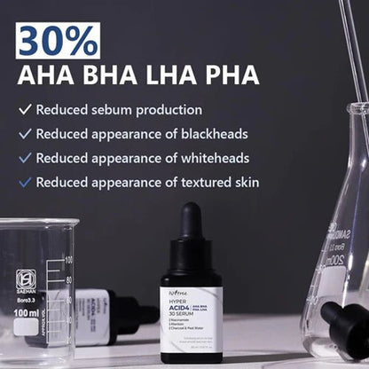 ISNTREE Hyper Acid 4 AHA BHA PHA LHA 30 Serum 20ml - KBOX