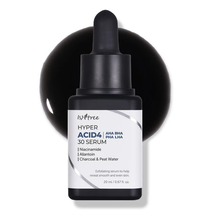 ISNTREE Hyper Acid 4 AHA BHA PHA LHA 30 Serum 20ml - KBOX