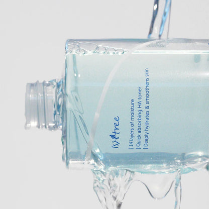 ISNTREE ultra - low molecular hyaluronic acid toner 300ml - KBOX