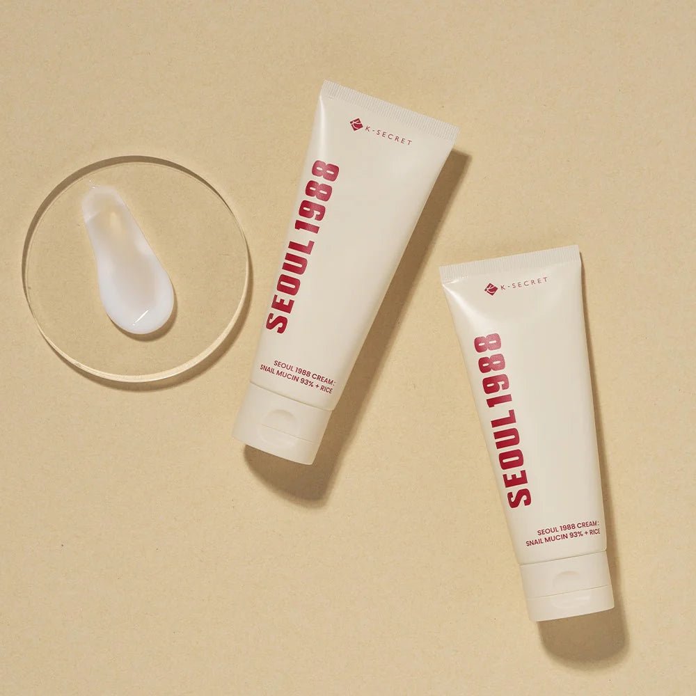 KSECRET SEOUL 1988 Cream : Snail Mucin 93% + Rice - KBOX