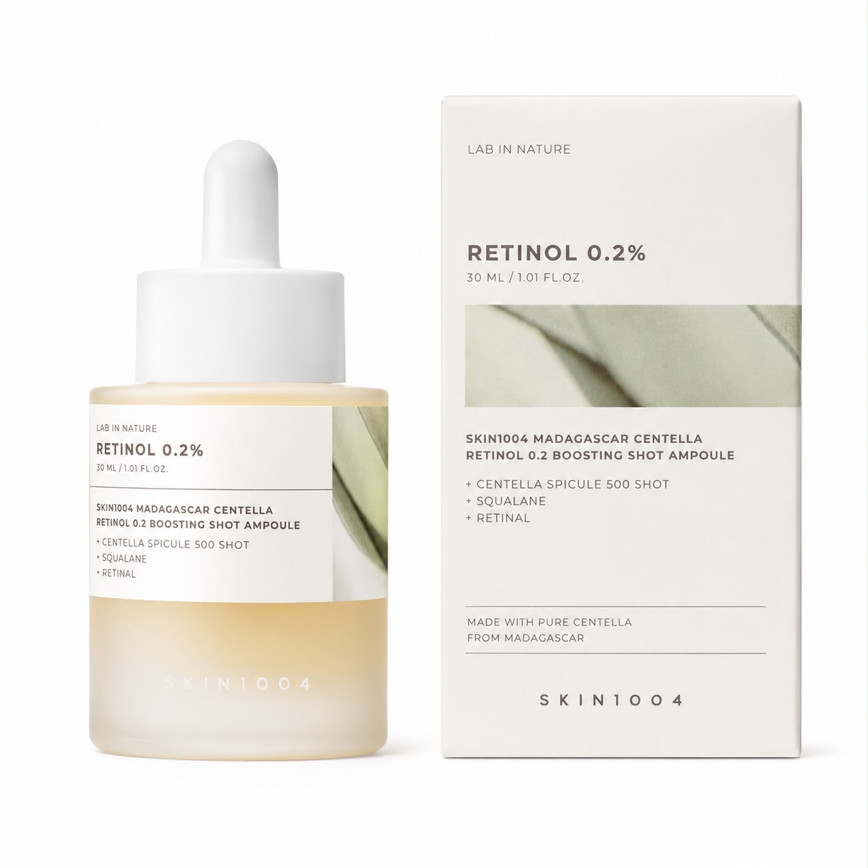 SKIN1004 Madagascar Centella Retinol 0.2 Boosting Shot Ampoule 30 ml