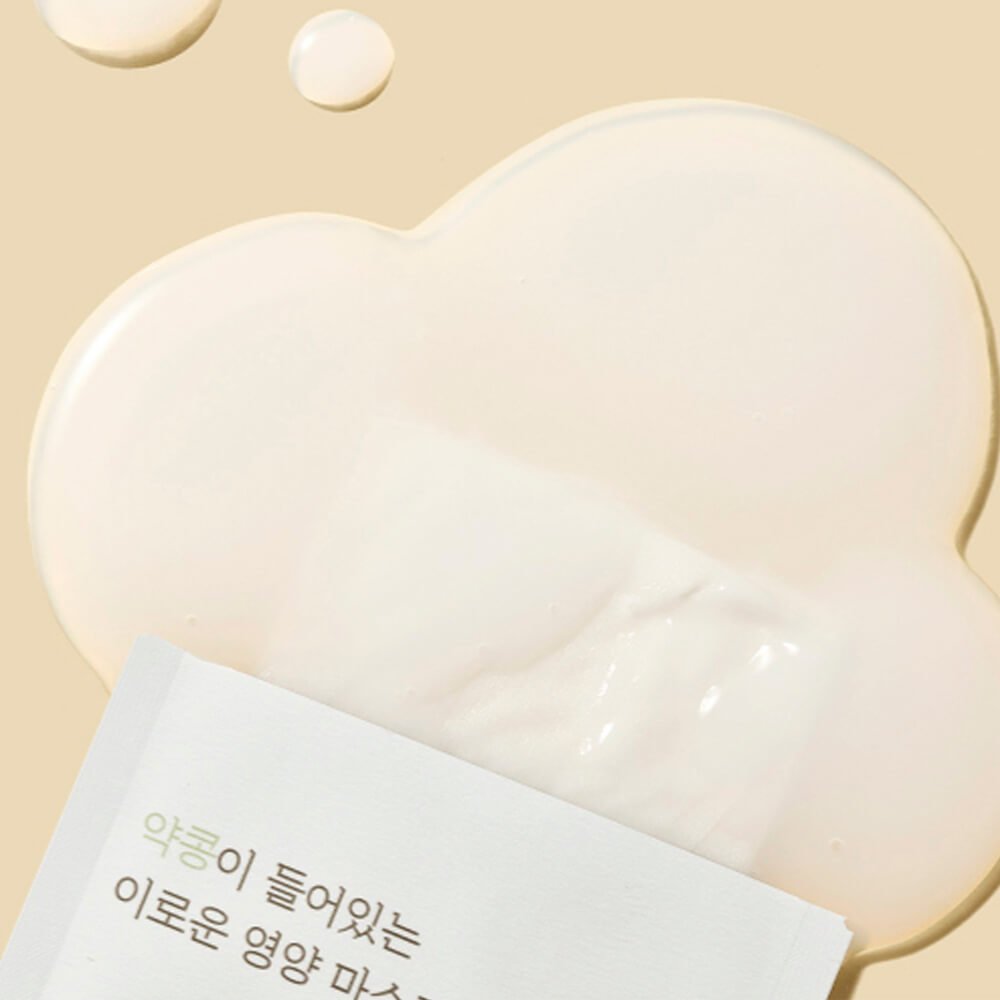 Máscara Tisular Nutritiva Round Lab Soybean Nourishing Sheet Mask - KBOX