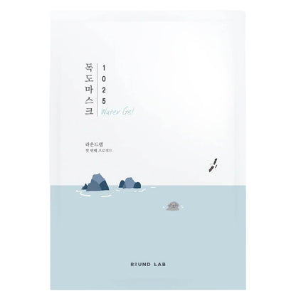 Máscara Ultradelgada para Hidratación Profunda Round Lab 1025 Dokdo Hydrating Water Gel Mask Sheet - KBOX