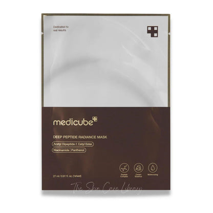 Medicub deep peptide radiance mask– Máscara Facial con Péptidos para una Piel Radiante y Revitalizada - KBOX