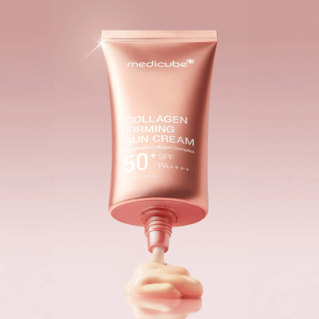 Medicube collagen firming sun cream 50+spf pa++++ 50ml - KBOX