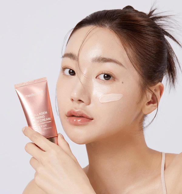 Medicube collagen firming sun cream 50+spf pa++++ 50ml - KBOX