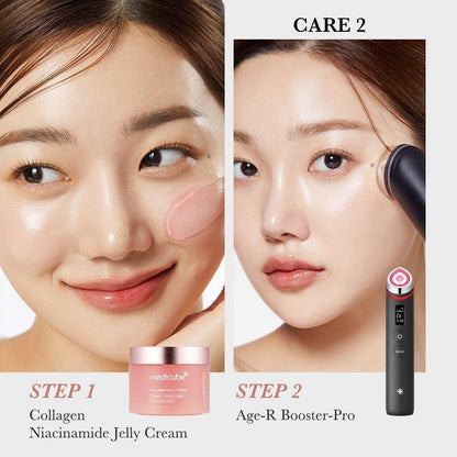 Medicube Collagen Niacinamide Jelly Cream – Crema en Gel con Colágeno y Niacinamida para una Piel Radiante - KBOX