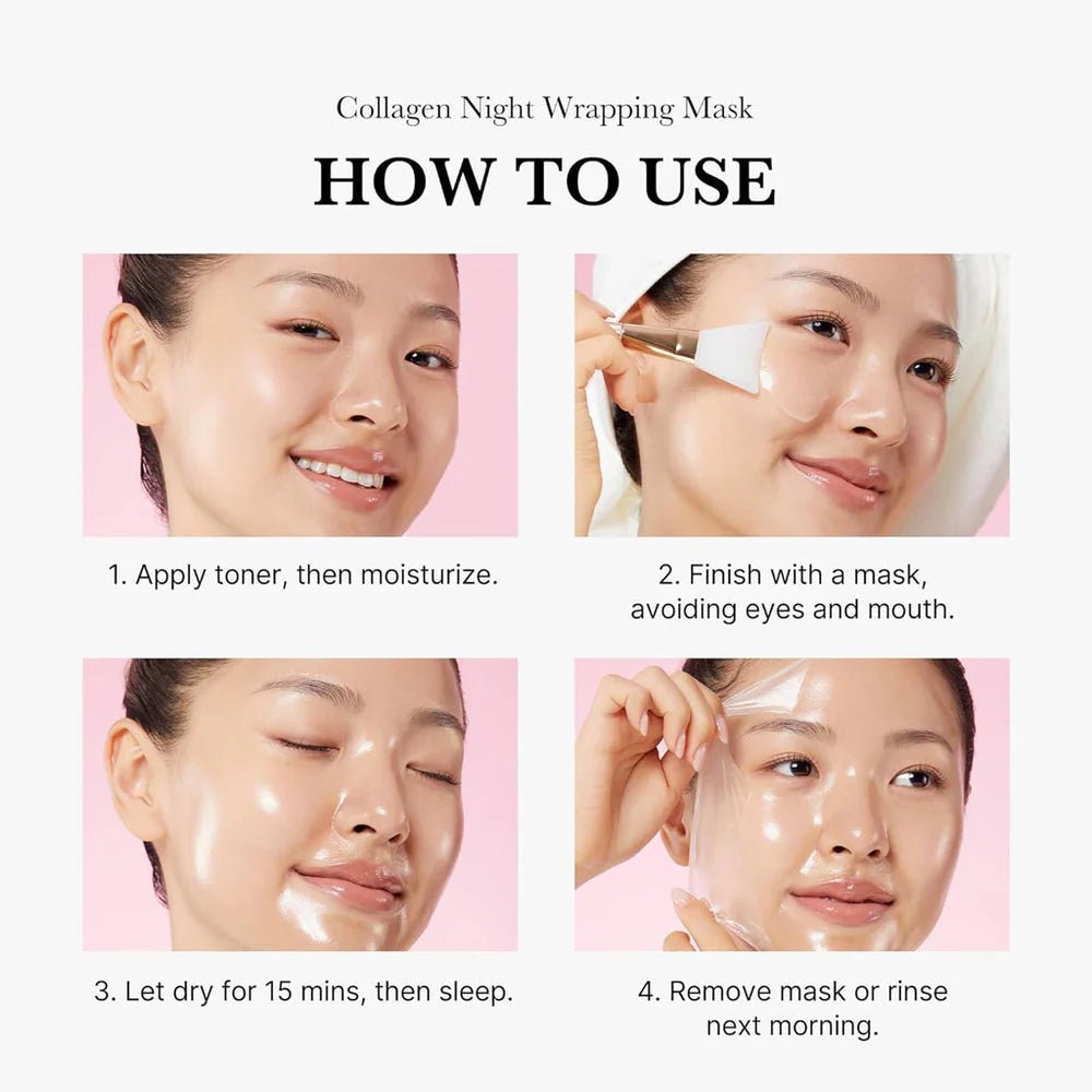 Medicube Collagen Night Wrapping Mask – Mascarilla Nocturna de Colágeno para una Piel Renovada - KBOX