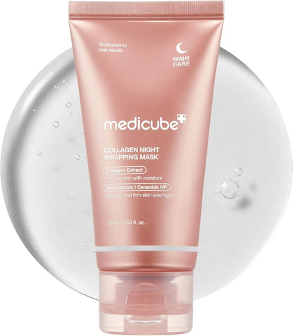 Medicube Collagen Night Wrapping Mask – Mascarilla Nocturna de Colágeno para una Piel Renovada - KBOX