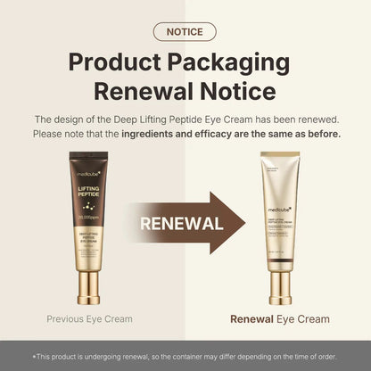 Medicube deep lifting peptide eye cream 30ml - KBOX