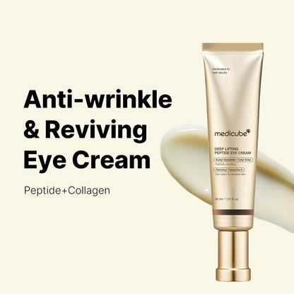 Medicube deep lifting peptide eye cream 30ml - KBOX