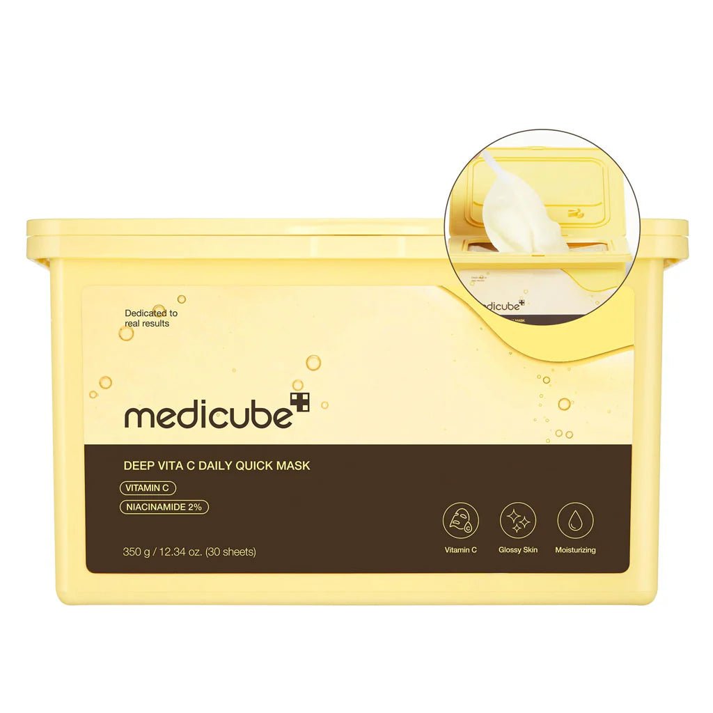 Medicube deep vita c daily quick mask 30pcs - KBOX