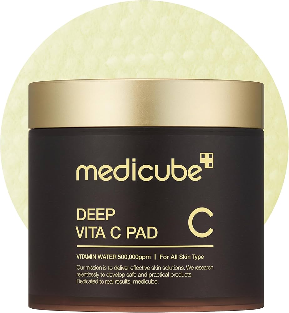 Medicube DEEP VITA C PAD – Almohadillas Iluminadoras con Vitamina C para una Piel Radiante - KBOX