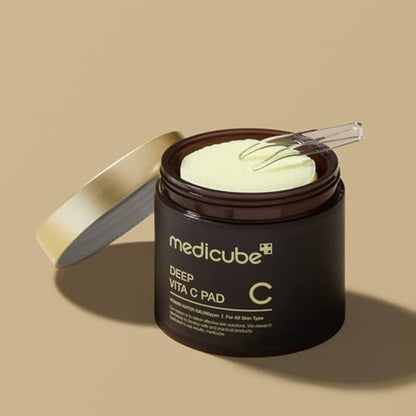 Medicube DEEP VITA C PAD – Almohadillas Iluminadoras con Vitamina C para una Piel Radiante - KBOX