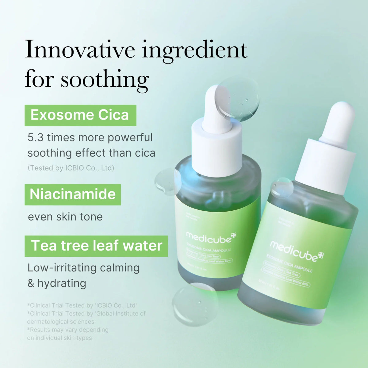 Medicube exosome cica ampoule 30ml - KBOX