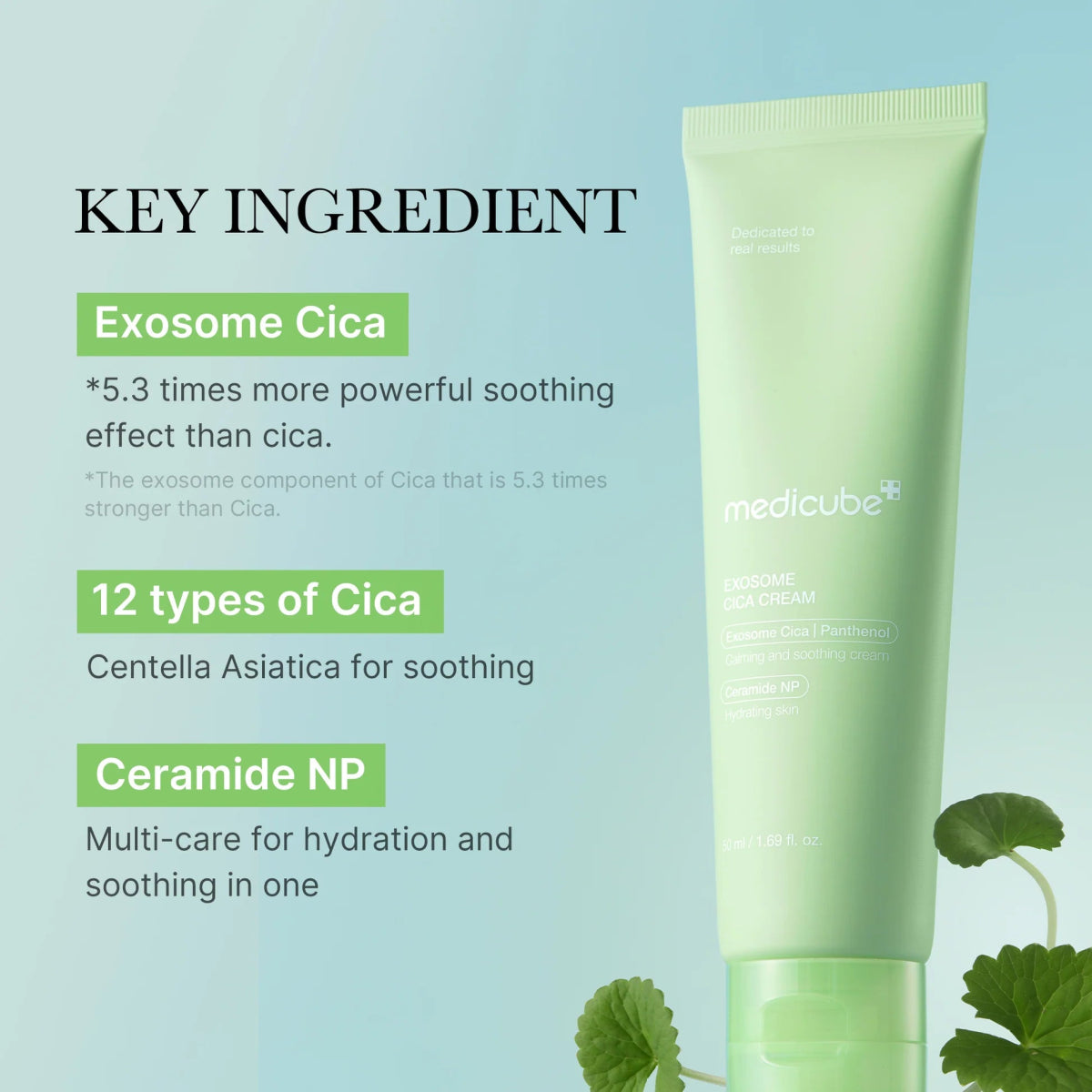 Medicube exosome cica cream – Crema Reparadora con Exosomas y Centella Asiática para una Piel Calmada y Renovada - KBOX