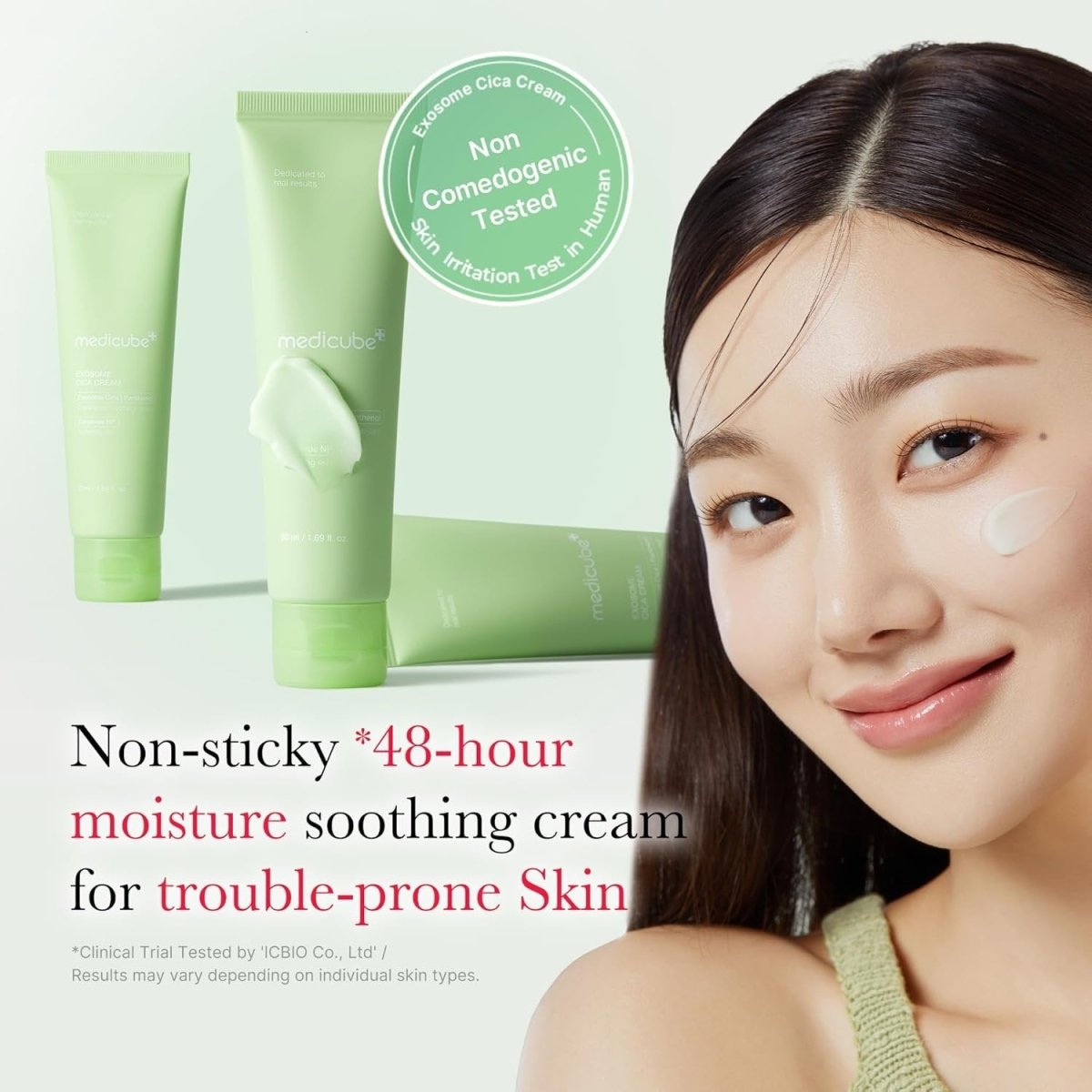 Medicube exosome cica cream – Crema Reparadora con Exosomas y Centella Asiática para una Piel Calmada y Renovada - KBOX