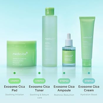 Medicube exosome cica cream – Crema Reparadora con Exosomas y Centella Asiática para una Piel Calmada y Renovada - KBOX