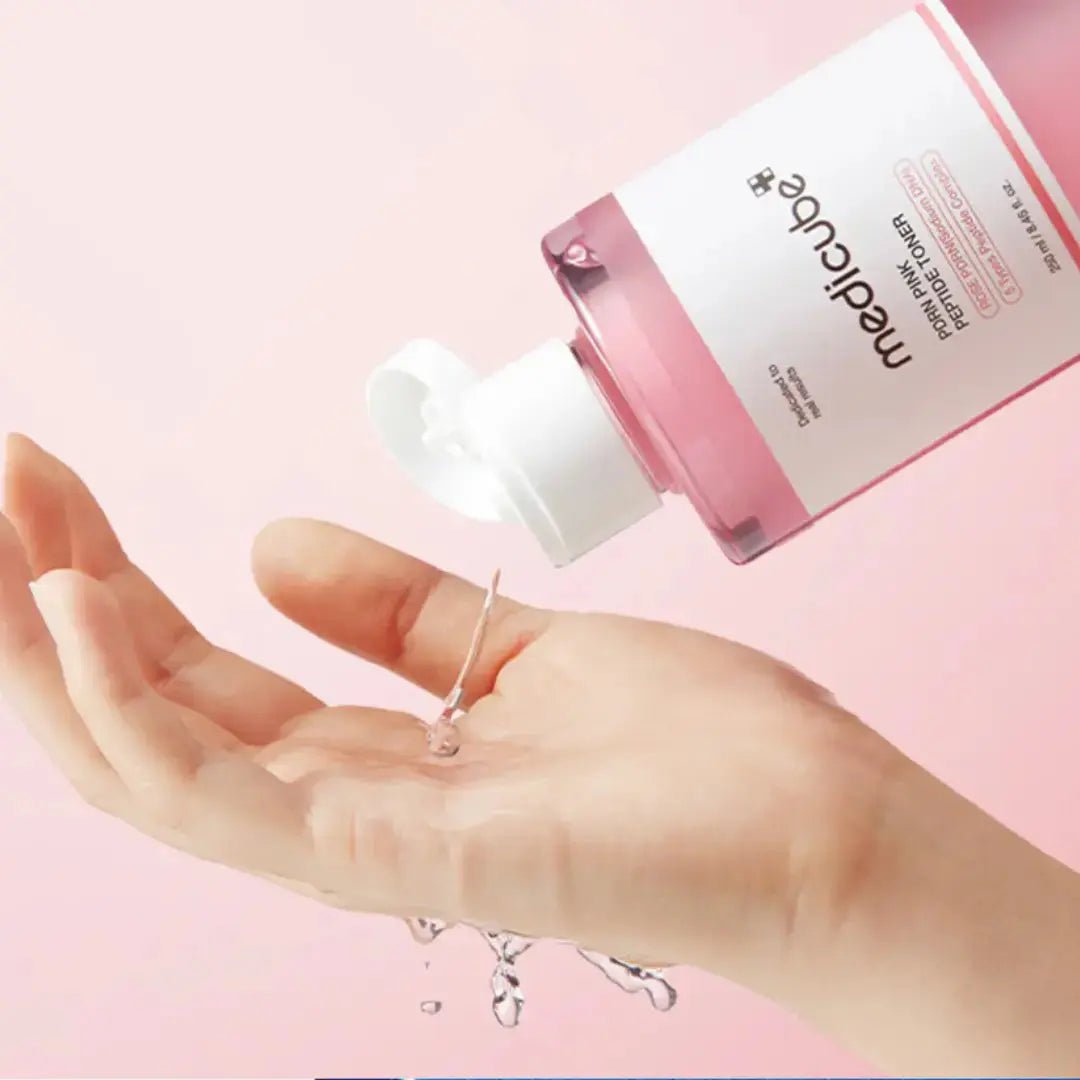 Medicube PDRN Pink Cica Soothing Toner – Tónico Calmante con PDRN y Centella Asiática para una Piel Revitalizada - KBOX