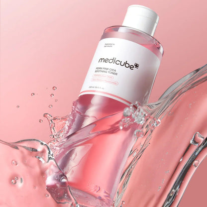 Medicube PDRN Pink Cica Soothing Toner – Tónico Calmante con PDRN y Centella Asiática para una Piel Revitalizada - KBOX