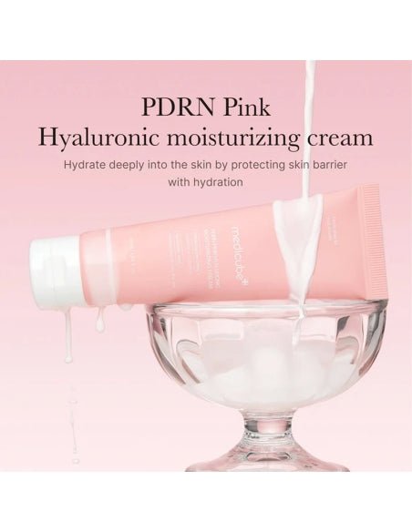 Medicube PDRN Pink Hyaluronic Moisturizing Cream – Crema Hidratante con PDRN y Ácido Hialurónico para una Piel Revitalizada - KBOX