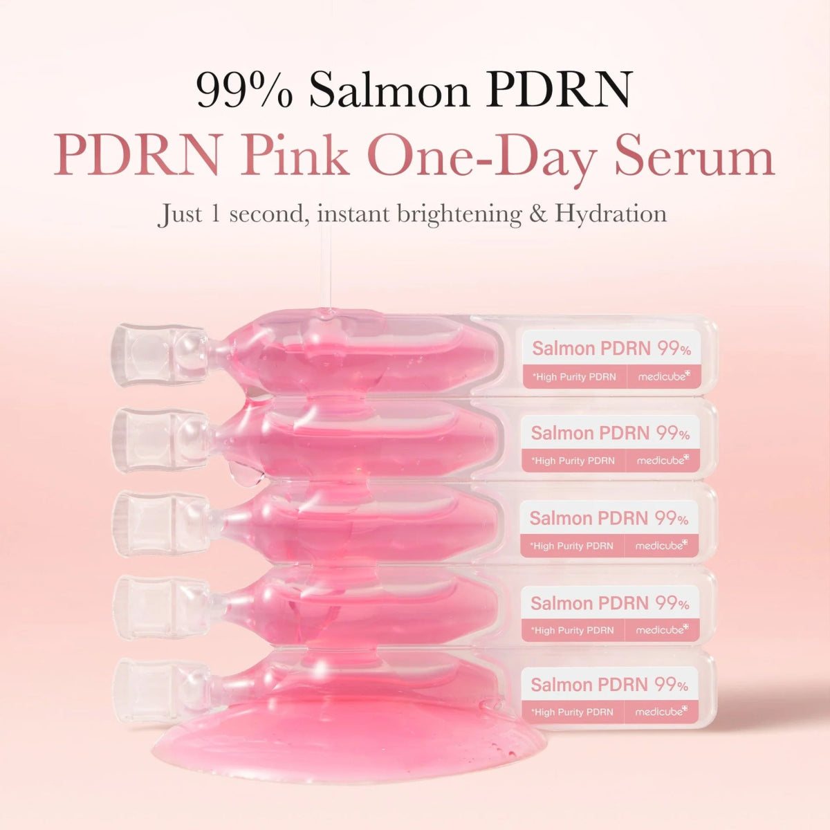 Medicube pdrn pink one day serum 10ea - KBOX