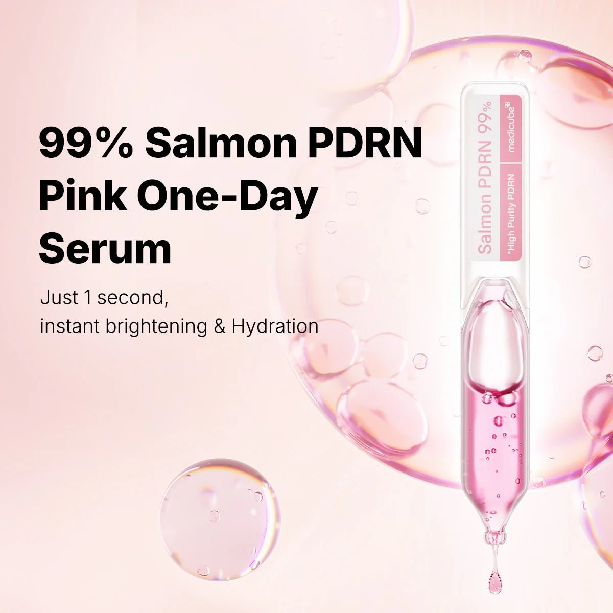 Medicube pdrn pink one day serum 10ea - KBOX