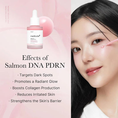 Medicube pdrn pink peptide serum 30ml - KBOX
