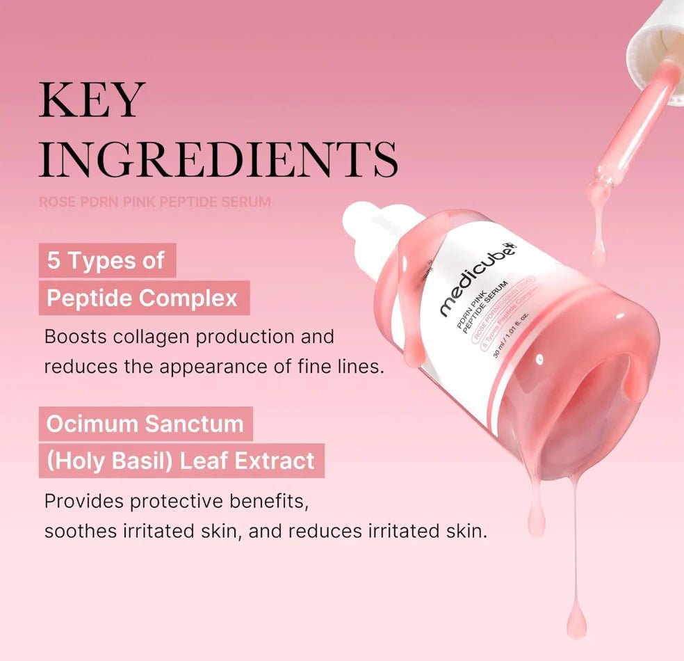 Medicube pdrn pink peptide serum 30ml - KBOX