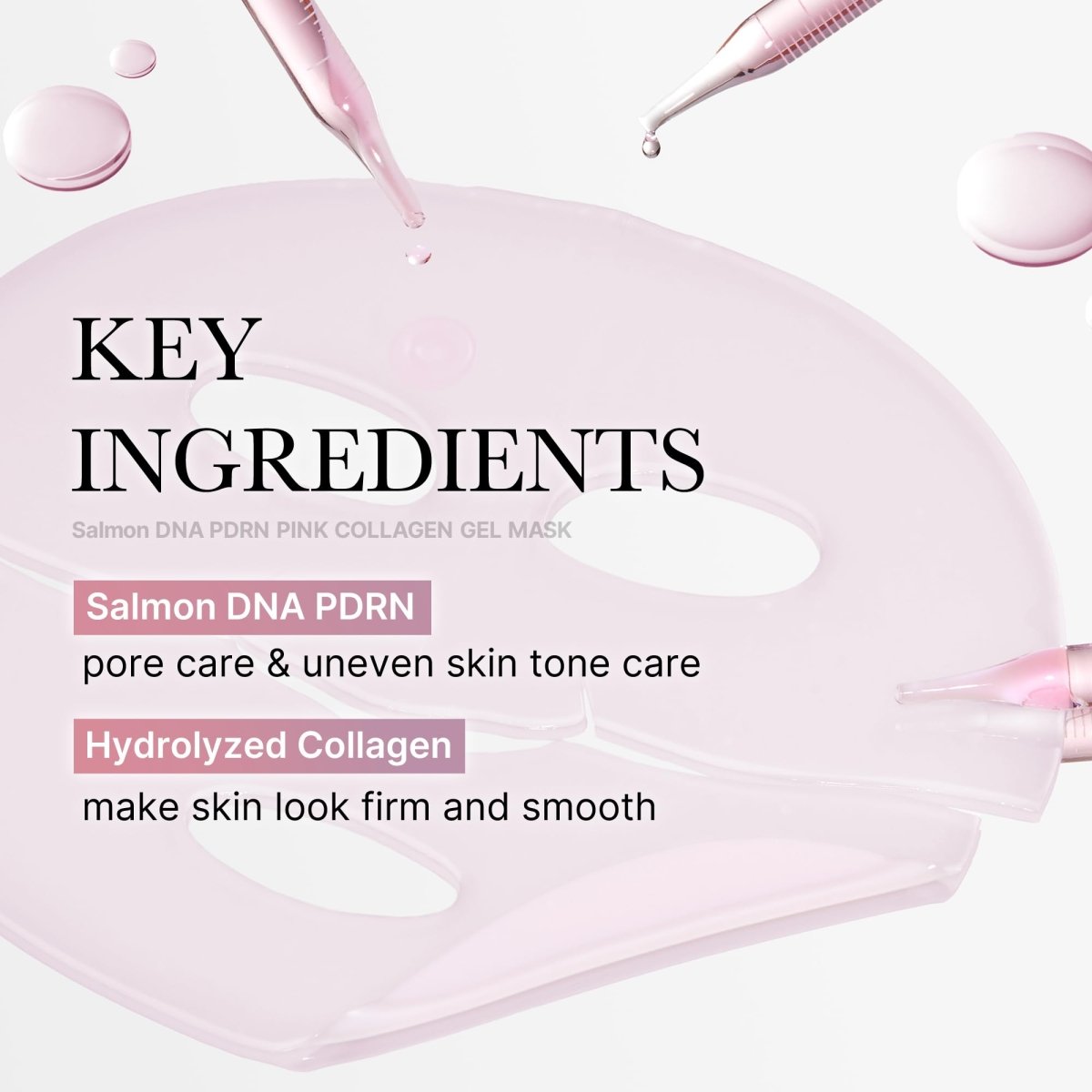 Medicube pdrn pink vita coating mask 1ea - KBOX