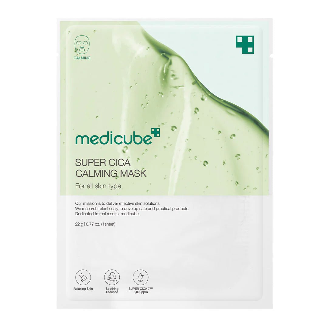 Medicube super cica calming mask 22g - KBOX
