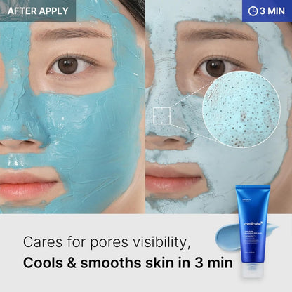 Medicube ZERO PORE BLACKHEAD MUD MASK – Limpieza Profunda y Piel Sin Poros - KBOX
