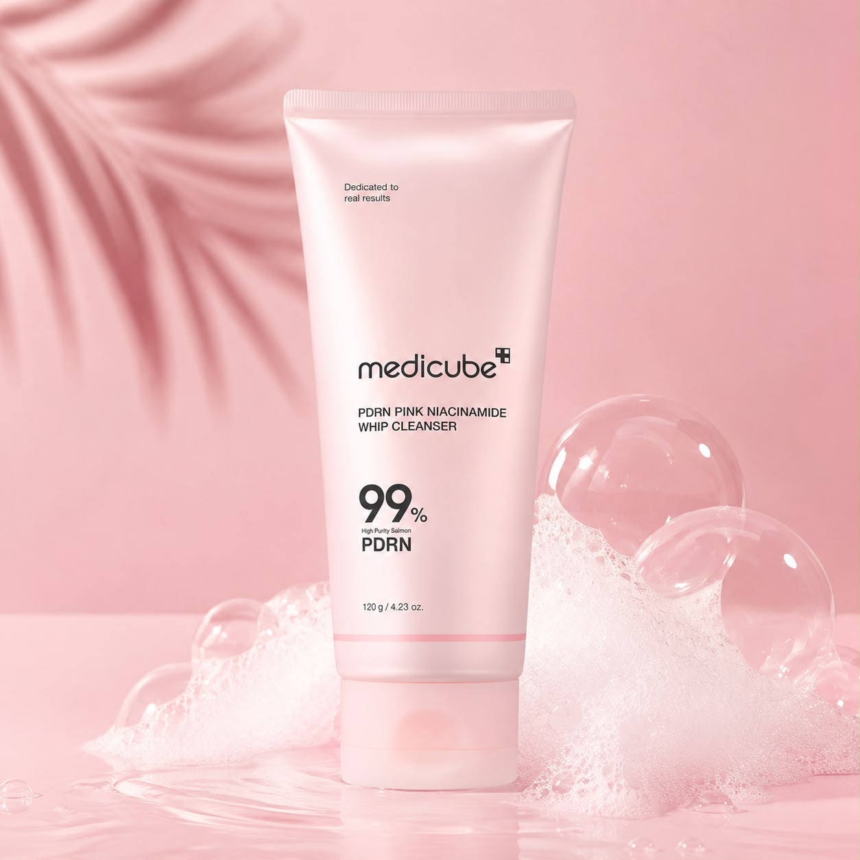 Medicube PDRN Pink Niacinamide Whip Cleanser 120 g