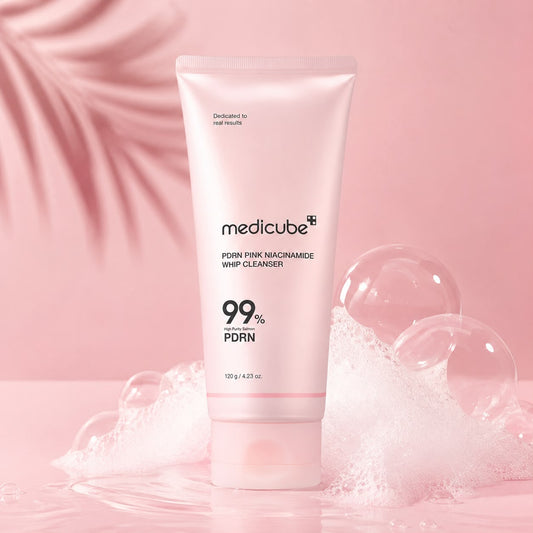 Medicube PDRN Pink Niacinamide Whip Cleanser 120 g