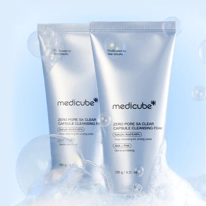 Medicube zero pore clearing capsule cleansing foam 120g