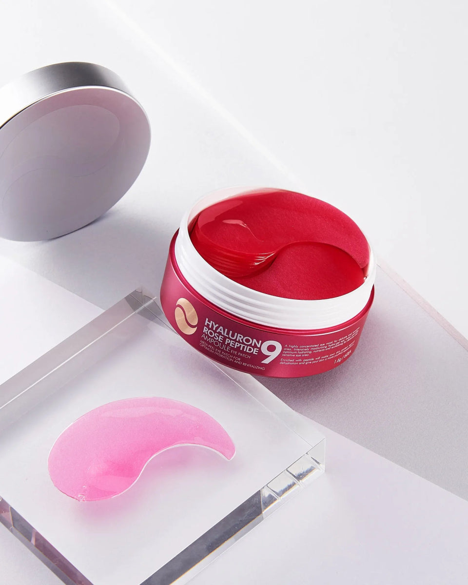 Medipeel Hyaluron Rose Peptide Eye Patch – Parches Oculares Hidratantes con Ácido Hialurónico y Péptidos - KBOX
