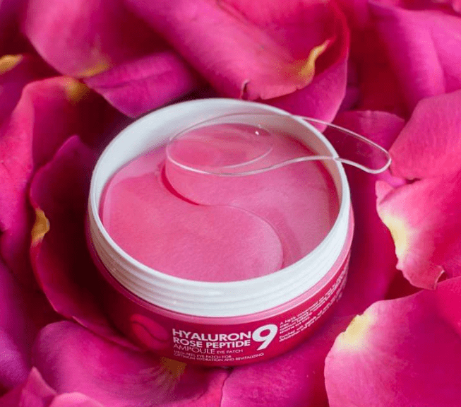 Medipeel Hyaluron Rose Peptide Eye Patch – Parches Oculares Hidratantes con Ácido Hialurónico y Péptidos - KBOX