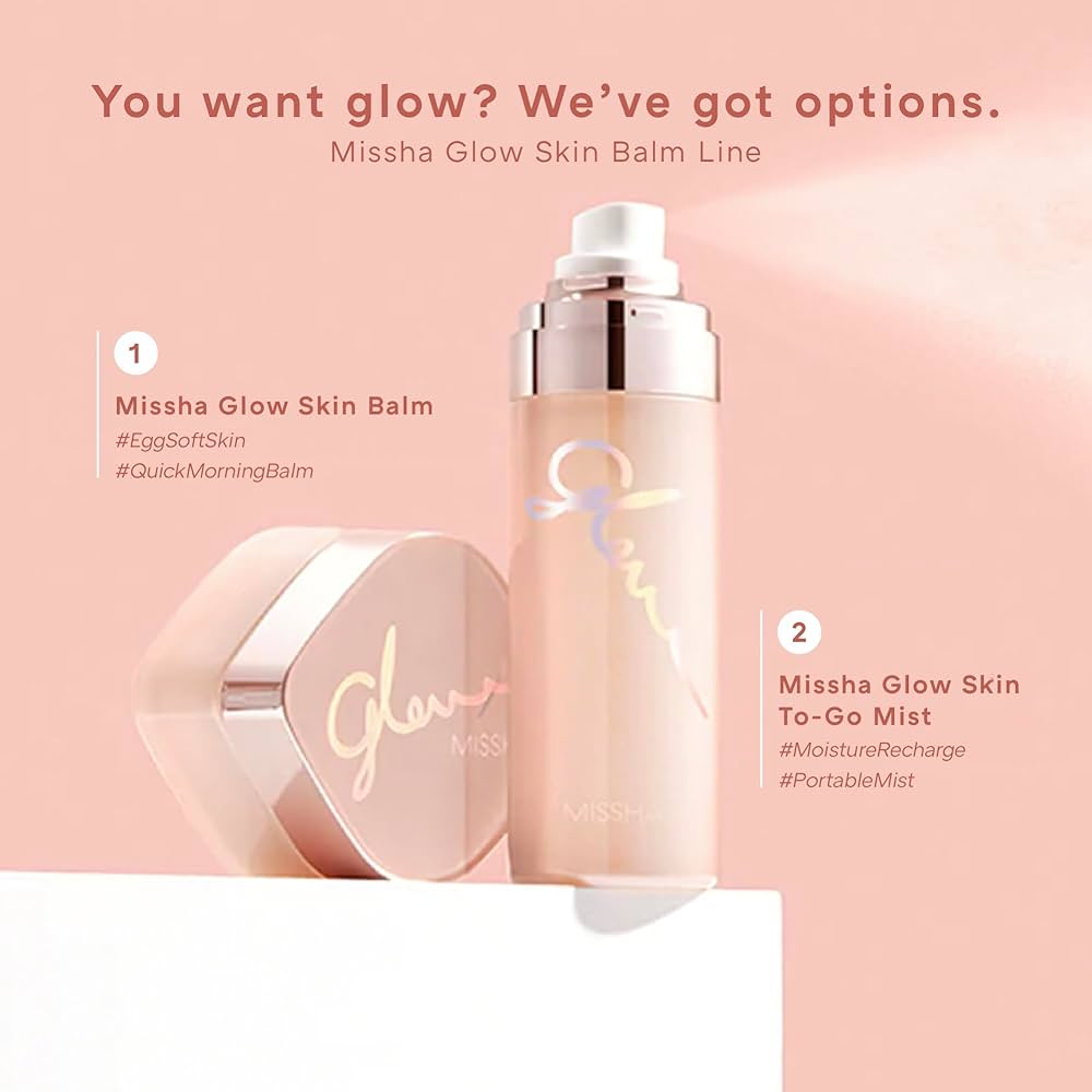 Missha Glow Skin Balm to Go Mist 80ml - KBOX