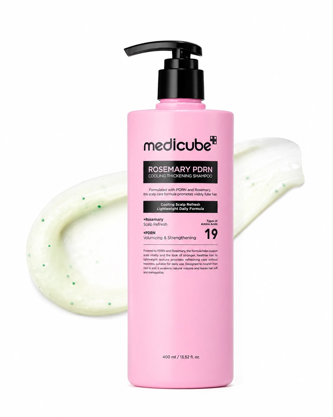 Medicube Rosemary PDRN Cooling Thickening Shampoo 400 ml