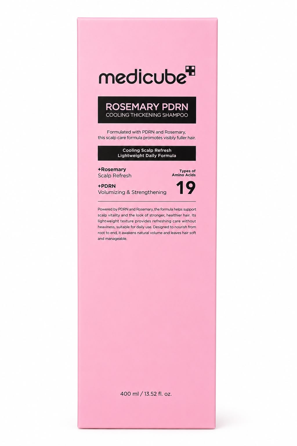 Medicube Rosemary PDRN Cooling Thickening Shampoo 400 ml