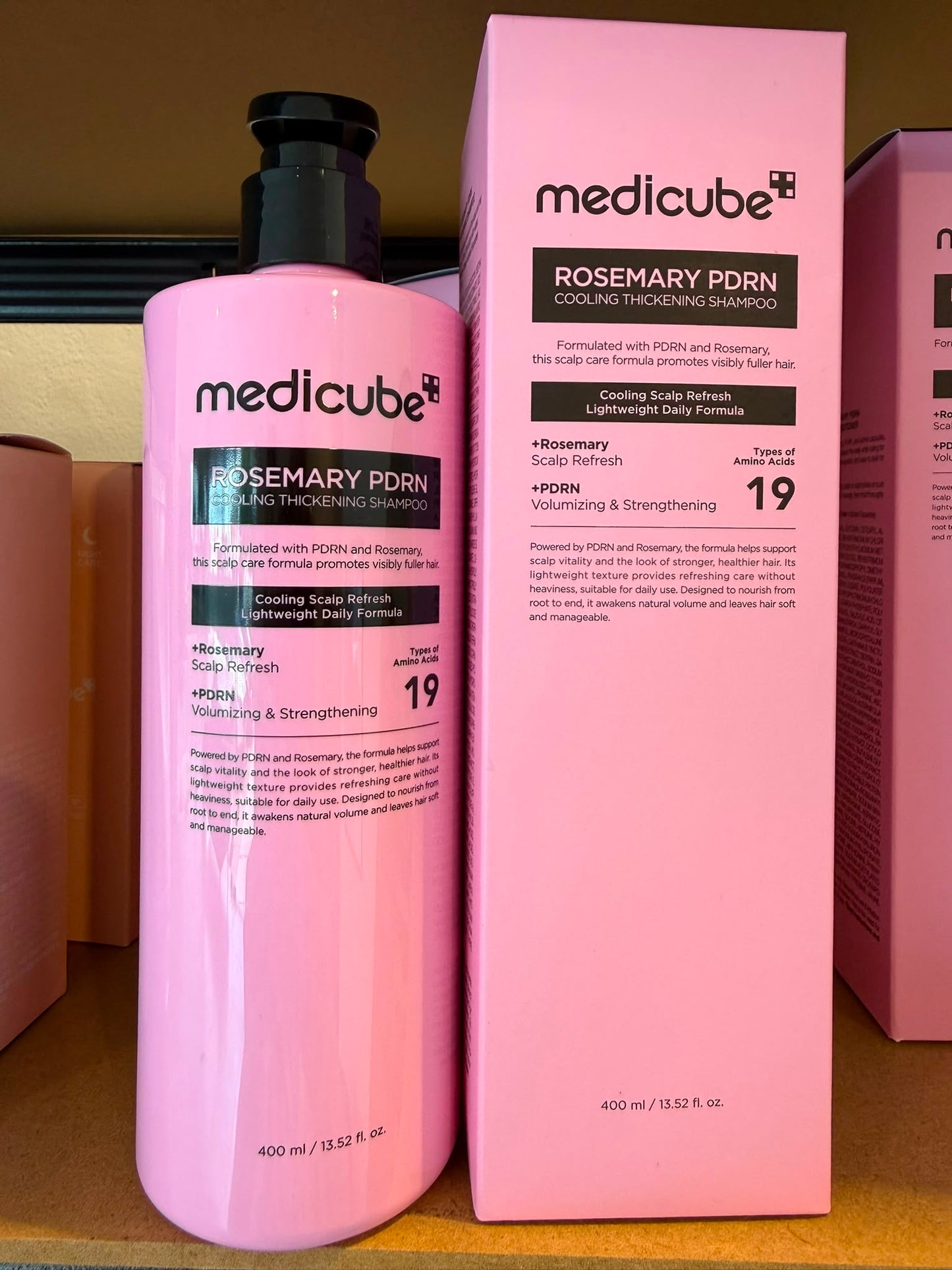 Medicube Rosemary PDRN Cooling Thickening Shampoo 400 ml