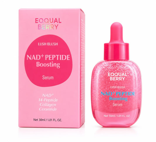EQQUAL BERRY Lush Blush NAD+ Peptide Boosting Serum 30 ml