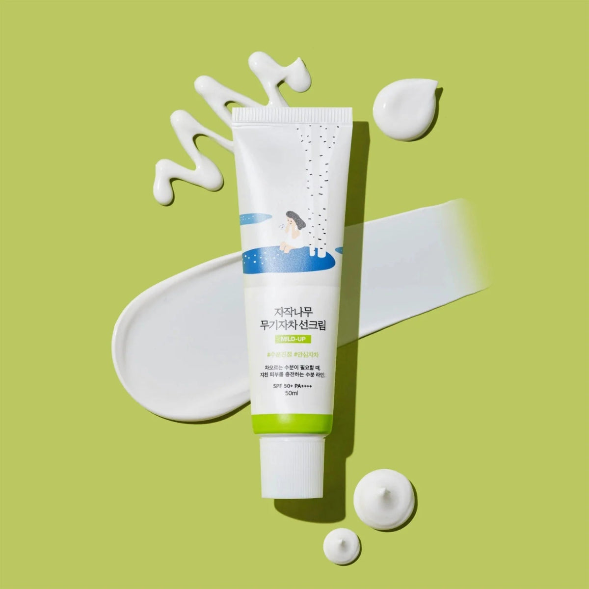 Round lab birch juice mild - up sunscreen 50ml - KBOX