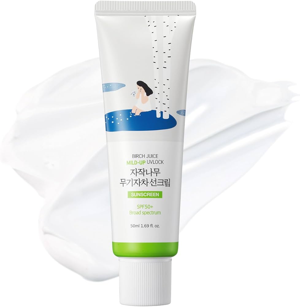 Round lab birch juice mild - up sunscreen 50ml - KBOX