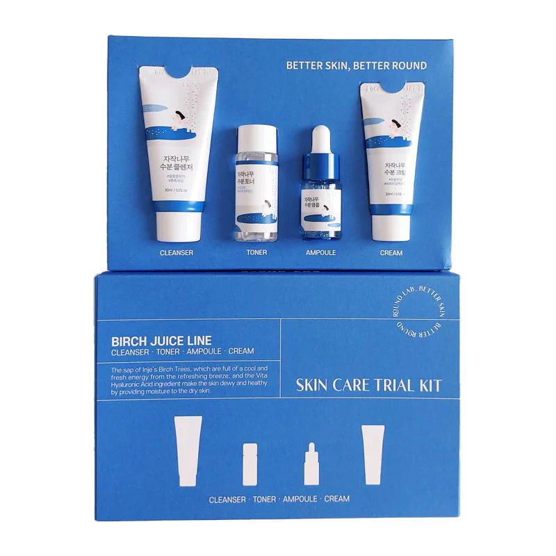 Round lab birch juice trial kit - KBOX