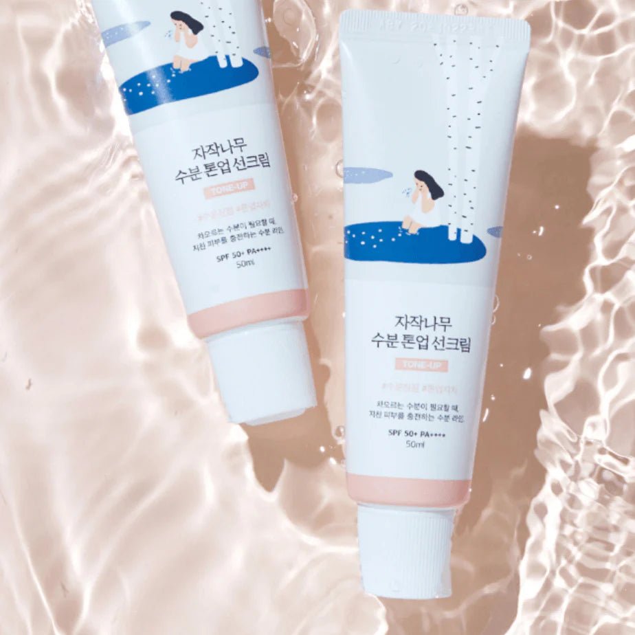 Round Lab birch moisture tone up sunscreen 50ml - KBOX