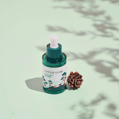 Round lab pine calming cica ampoule 30 ml - KBOX