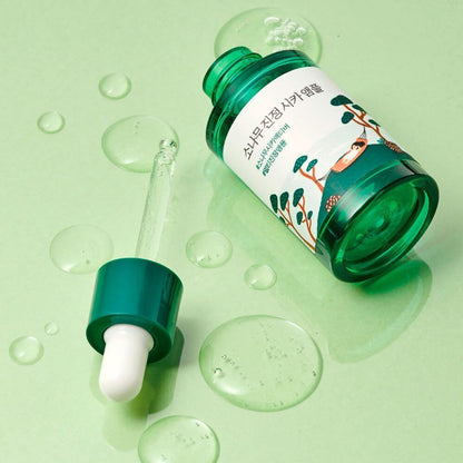Round lab pine calming cica ampoule 30 ml - KBOX