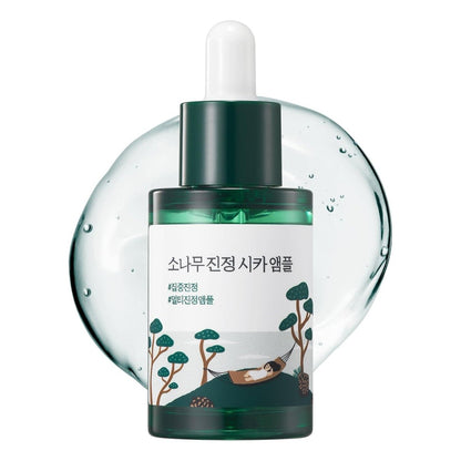 Round lab pine calming cica ampoule 30 ml - KBOX